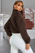 'Amity' Zip Up Cropped Jacket - Celes Fashion